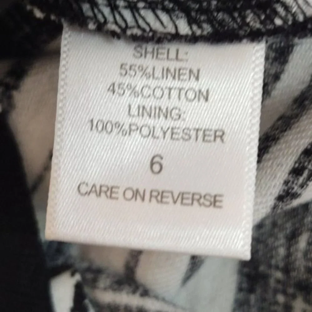 New York and Company A-Line Linen Dress - Picture 11 of 12